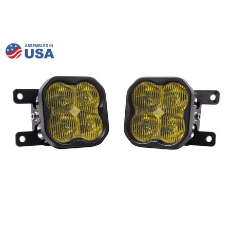 DIODE DYNAMICS WORKLIGHT SS3 SPORT TYPE AS KIT YELLOW SAE FOG DD6344